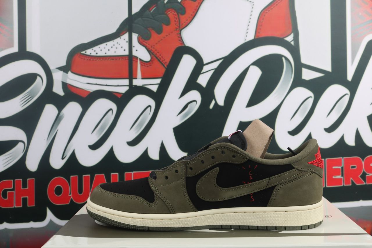 J1 Low Black Olive