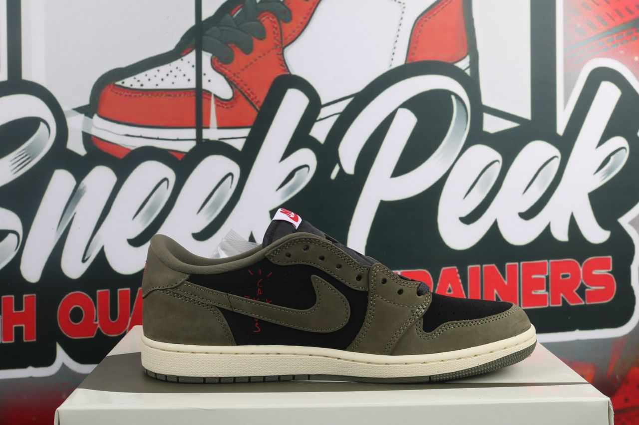 J1 Low Black Olive